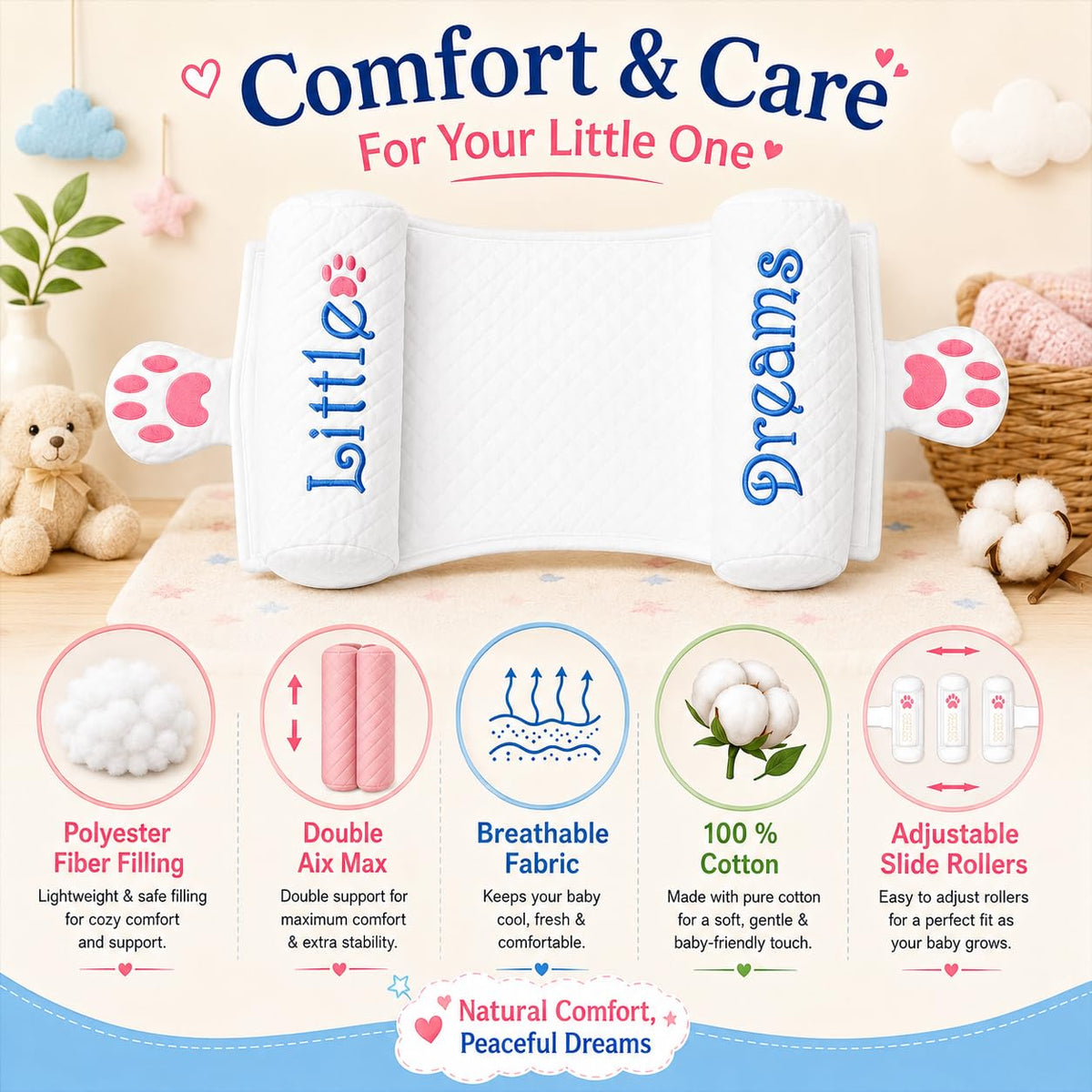 BabyNest  Head Support Pillow