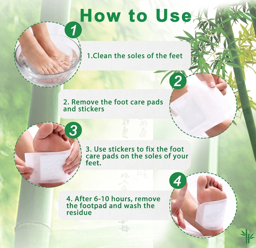 PureSole Detox Patch Buy 1 Get 1 FREE — 20 Patches, Price of 10