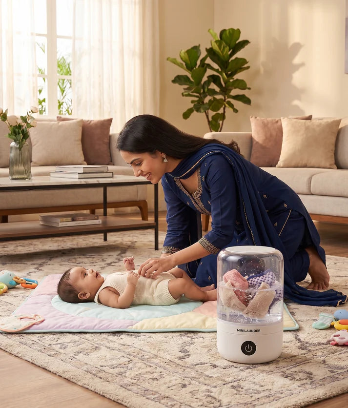 WashPod — compact, clean, instantly understood