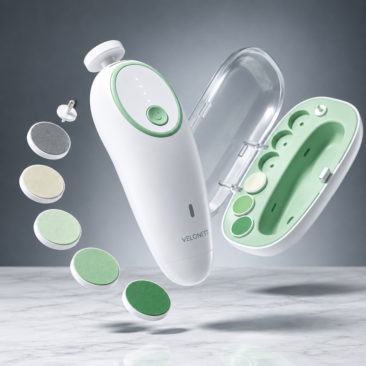 TrimNest Rechargeable Baby Nail Trimmer